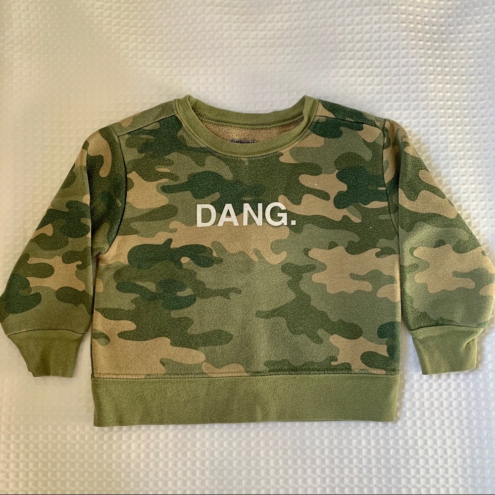 Vintage Garanimals Camo Sweatshirt 24 Months